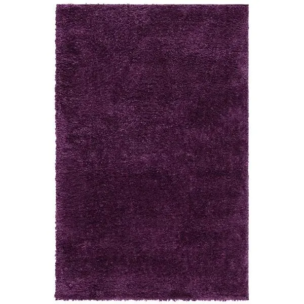 Autumn Loft Solid Shag Dark Area Rug