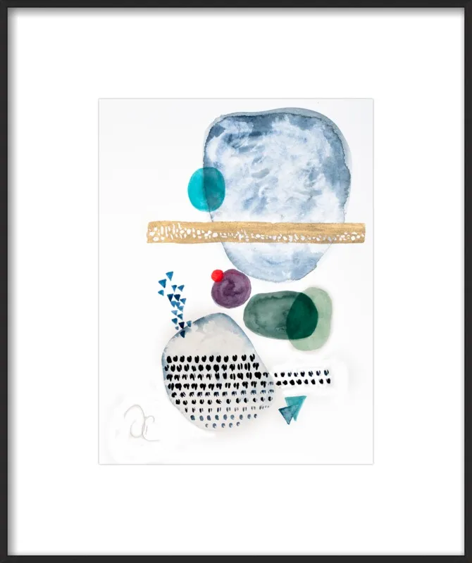 Under the sea by Victoria Gonzalez for Artfully Walls