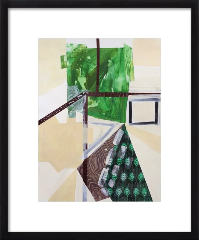 Abstract Study (trail map) by Pamela Staker for Artfully Walls