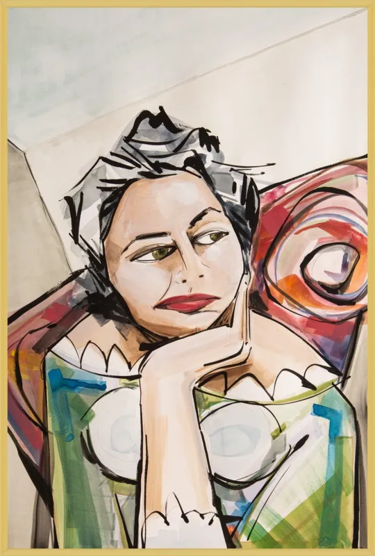 Ponder by Becky Aubry for Artfully Walls