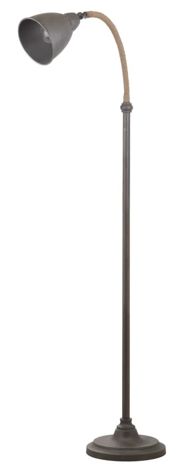 Naldo 60-Inch High Floor Lamp - Dark Gray
