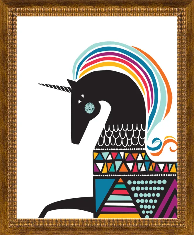 Unicorn by Rob Blackard for Artfully Walls