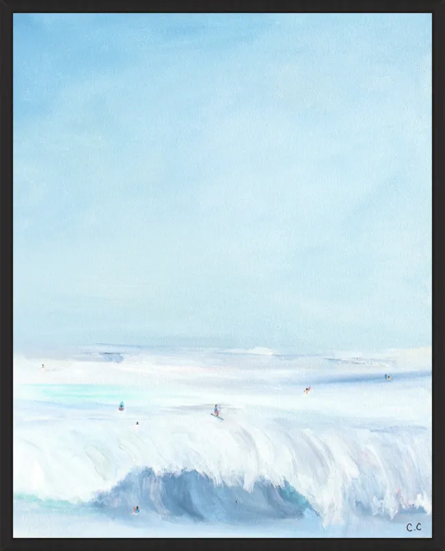 Wave Riders  by Caroline Chriss  for Artfully Walls
