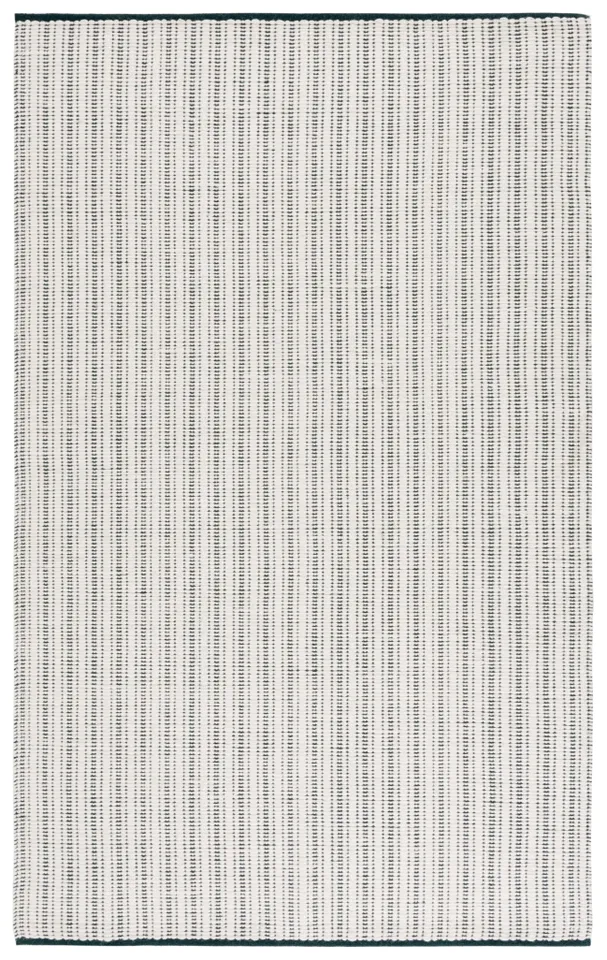 Safavieh Couture Vermont Collection Hand Woven Area Rug, Green / Ivory, 4' x 6'