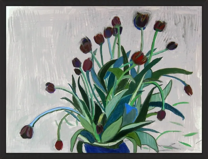 queen of the night tulip by Liz Innvar for Artfully Walls