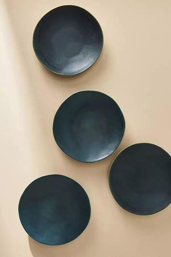The Jasper Portuguese Stoneware Side Plates, Set of 4
