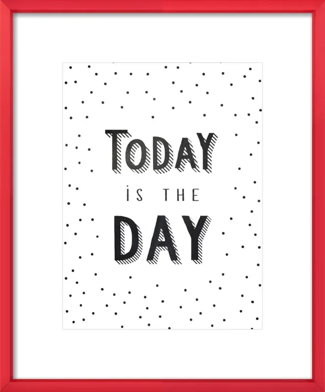 Today is the day by Lonneke de Roos - Kind of Style for Artfully Walls