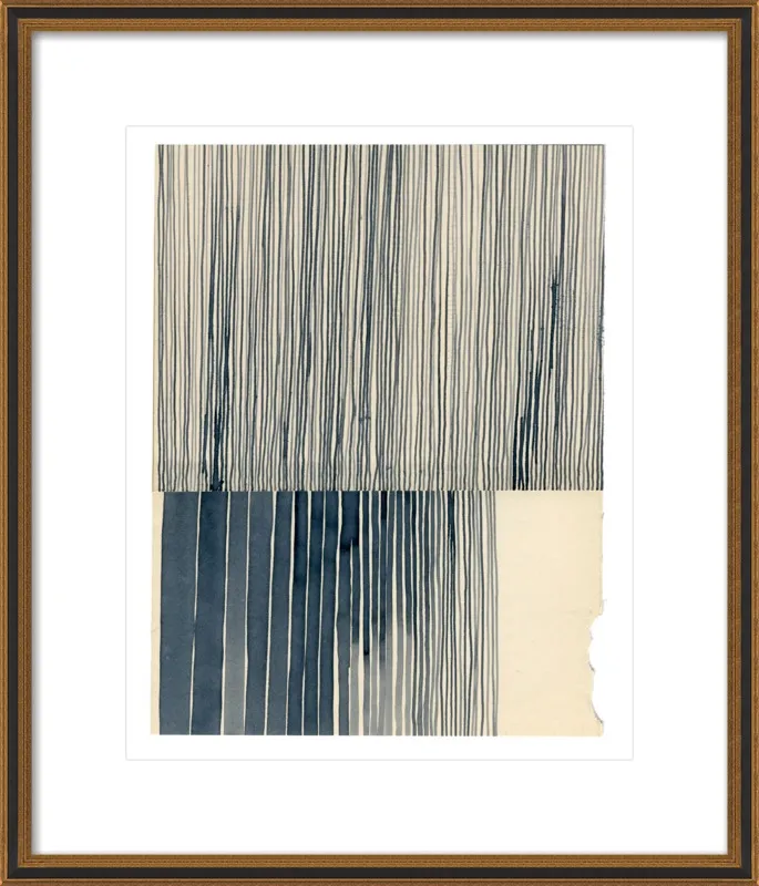 Not a Circle (Payne's Grey 1) by Kate Castelli for Artfully Walls