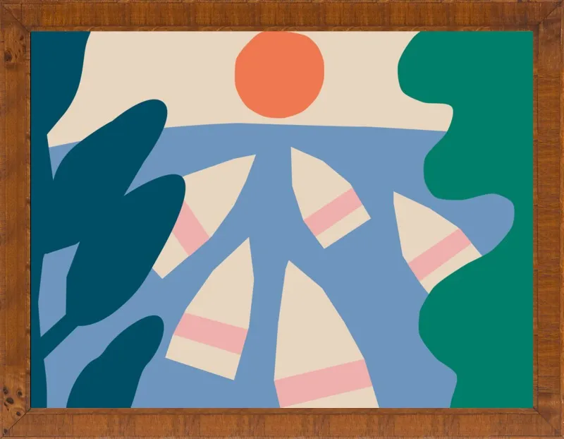 Tripoli Horizon by Anna Kovecses for Artfully Walls