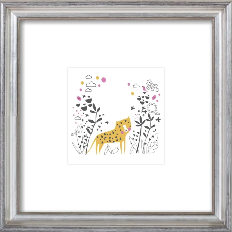 Little jungle leopard by Lizzie Mackay for Artfully Walls