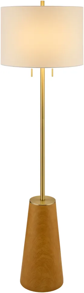 Beyla  Painted 61"H x 18"W x 18"D Accent Floor Lamp