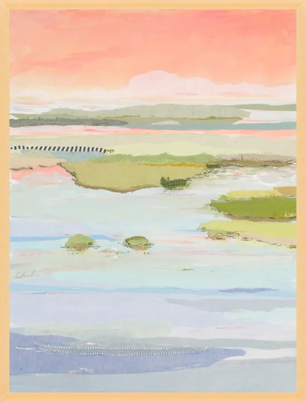 Marsh Blush West by Karin Olah for Artfully Walls