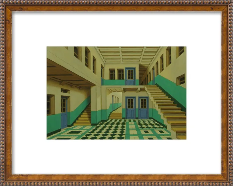 Interior 3 by Yacov Gabay for Artfully Walls