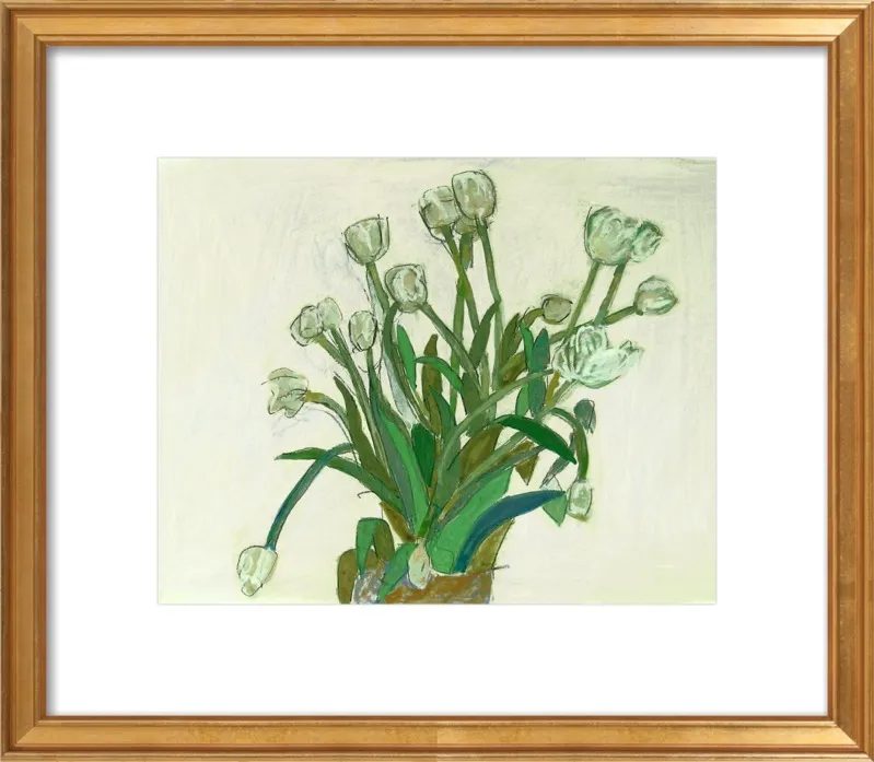 viridiflora tulip by Liz Innvar for Artfully Walls