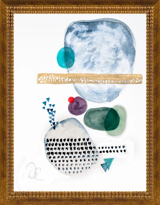 Under the sea by Victoria Gonzalez for Artfully Walls