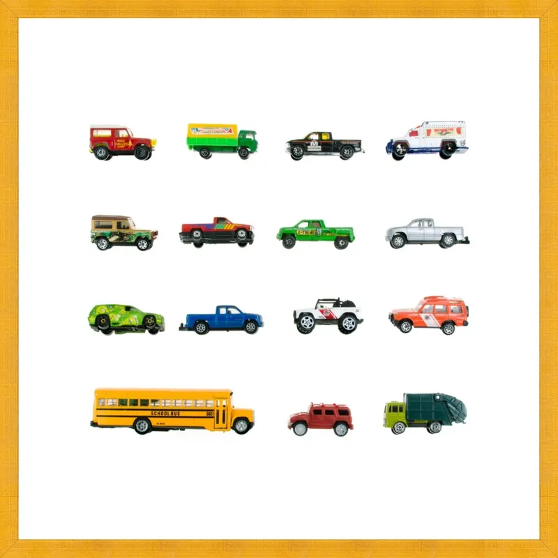 Vintage Toy Trucks by Jennifer Steen Booher for Artfully Walls