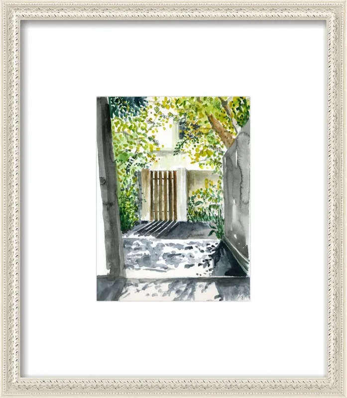 Garden Gate by Miri Eshet for Artfully Walls