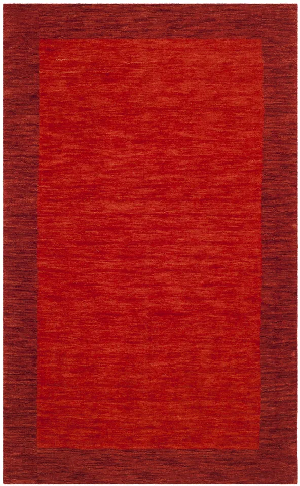 Arlo Home Hand Loomed Area Rug, HIM587A, Red,  3' X 5'