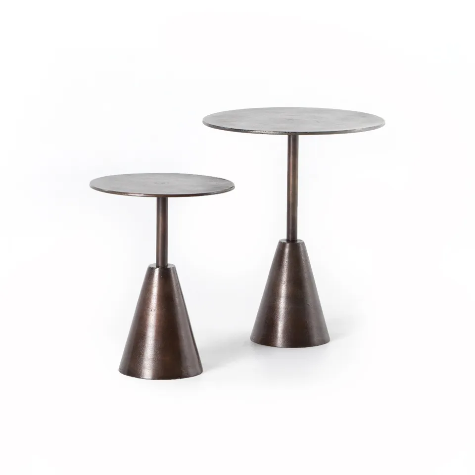 Frisco End Tables Set - Antique Rust