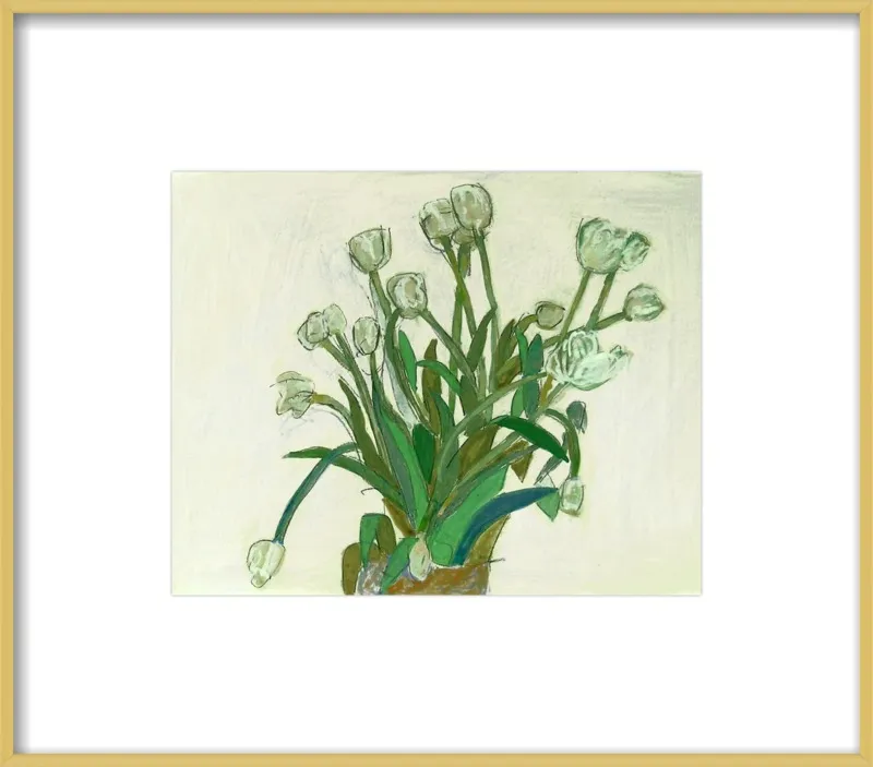 viridiflora tulip by Liz Innvar for Artfully Walls