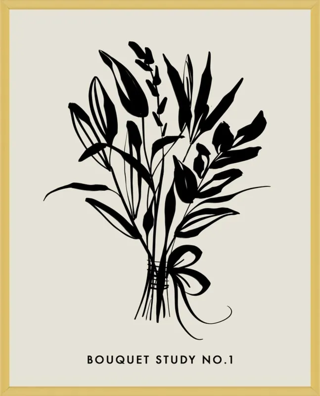 Bouquet Study No. 1  by Nancy Noreth for Artfully Walls