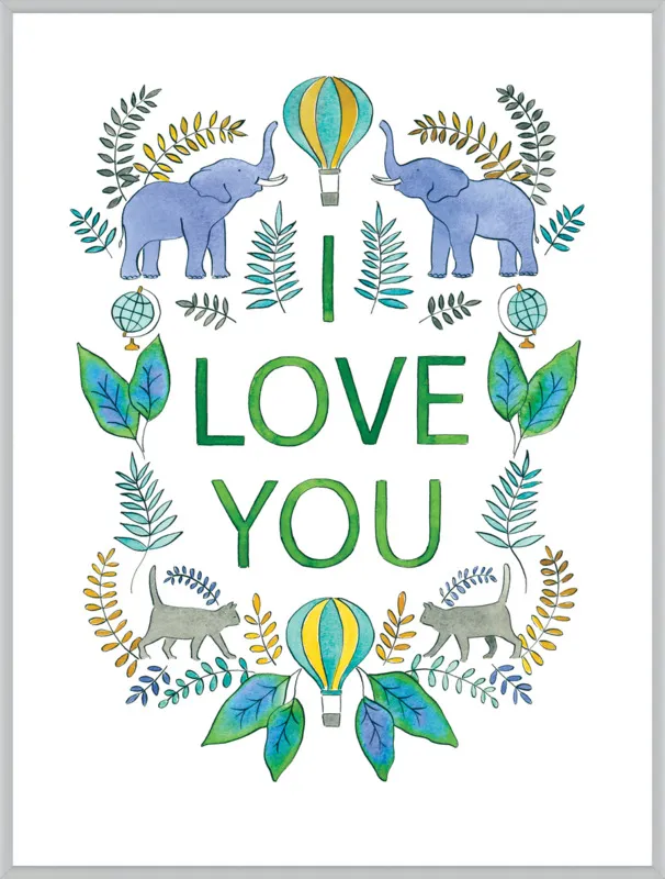 I Love You by Rachel Rogers for Artfully Walls