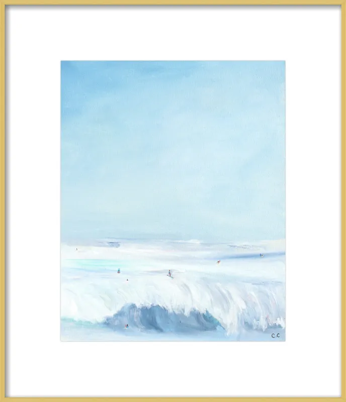 Wave Riders  by Caroline Chriss  for Artfully Walls
