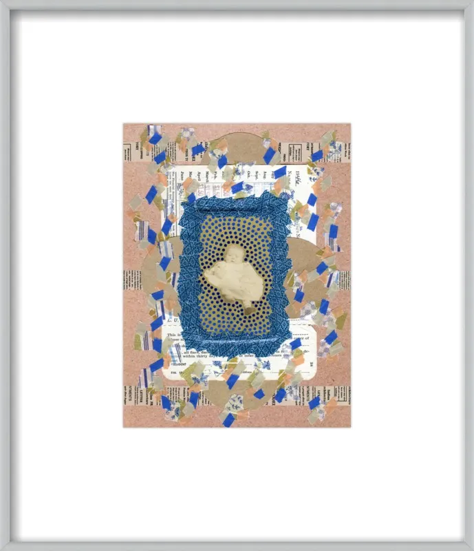 Blue awakening by Naomi Vona for Artfully Walls
