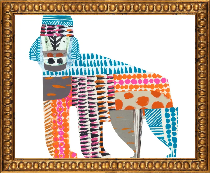 gorilla by Clare Youngs for Artfully Walls