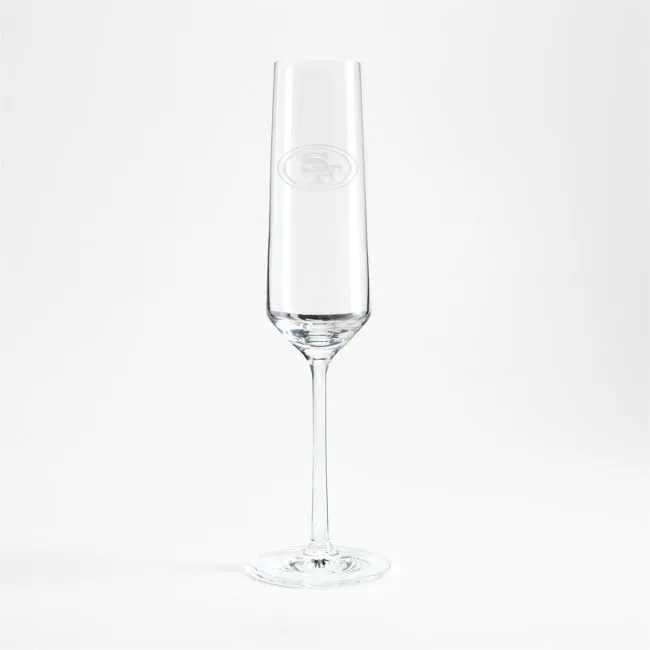 NFL San Francisco 49ers Tour 8-Oz. Champagne Glasses, Set of 4