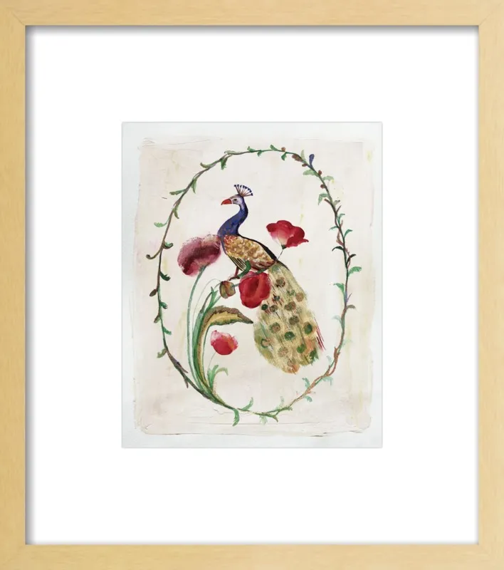 Peacock by Ruti Shaashua for Artfully Walls