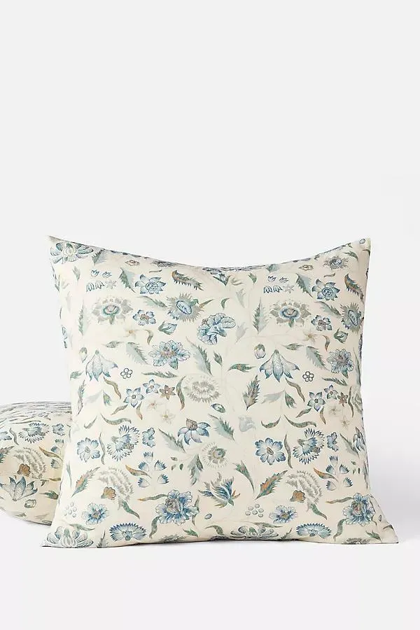 Viola Organic Print Euro Sham