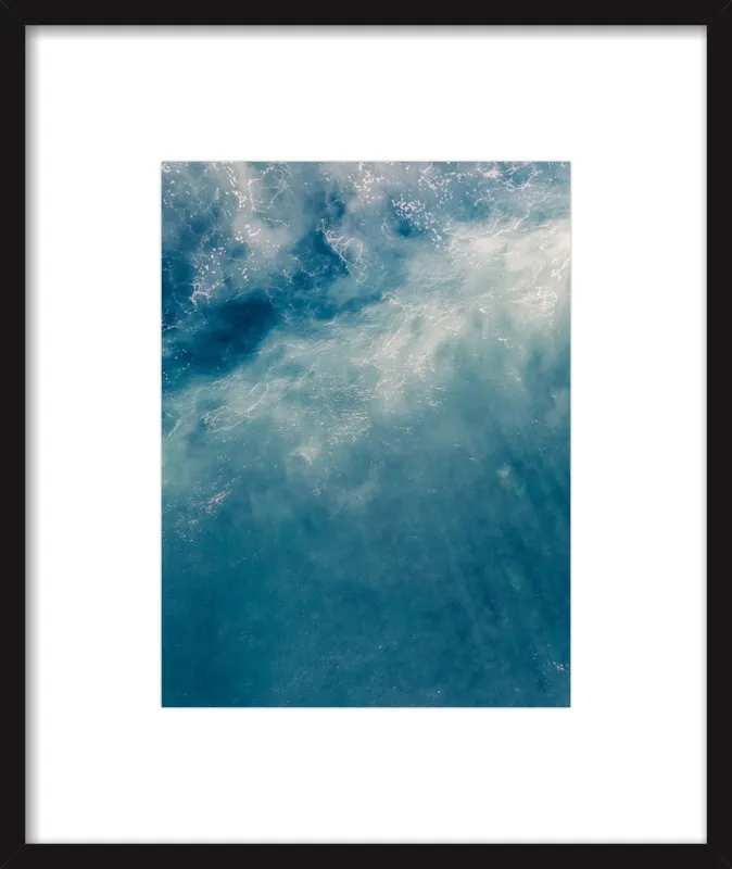 Electric Ocean by Ryan Szot for Artfully Walls