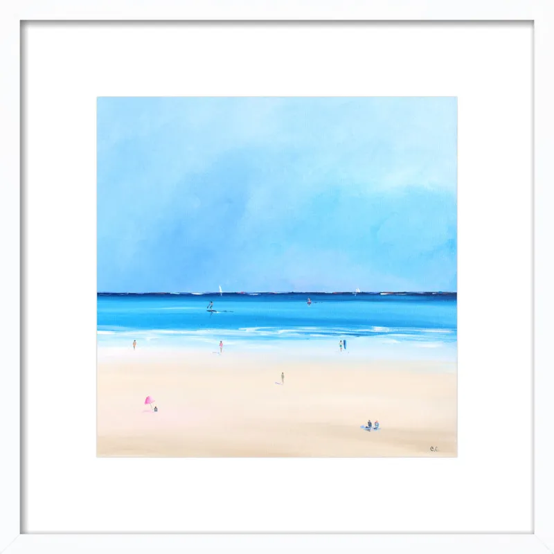 Smooth Ocean Sale by Caroline Chriss  for Artfully Walls