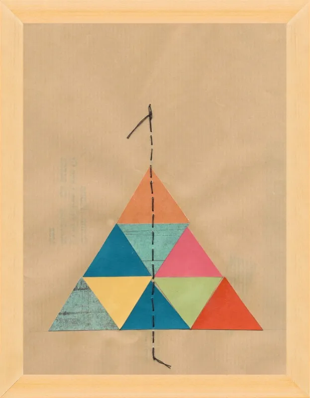Pyramid Series 1 by Jan Weiss for Artfully Walls
