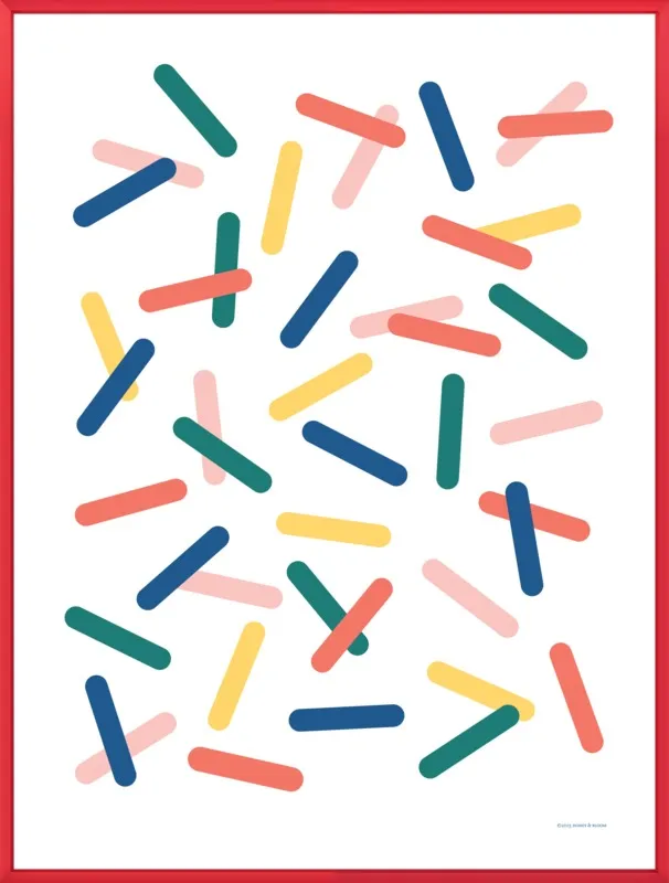 Sprinkle by Becky Hui Chan for Artfully Walls