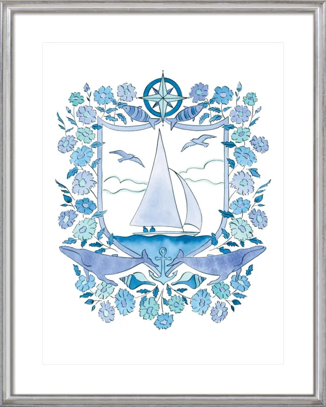 Setting Sail by Rachel Rogers for Artfully Walls