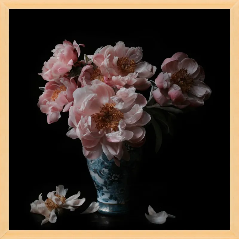 Pink Peonies  by Lucy Snowe for Artfully Walls