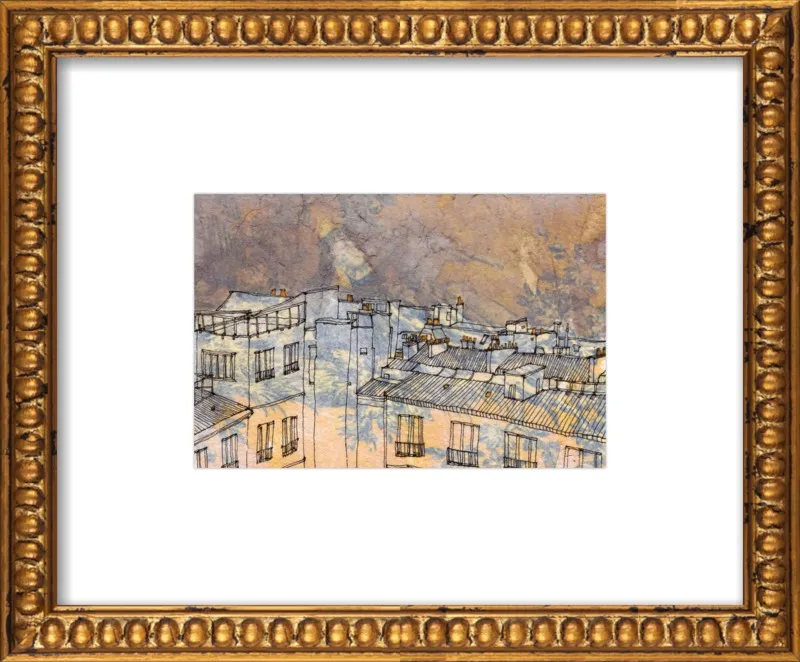 Jane & Serge in Paris by Misato Suzuki for Artfully Walls