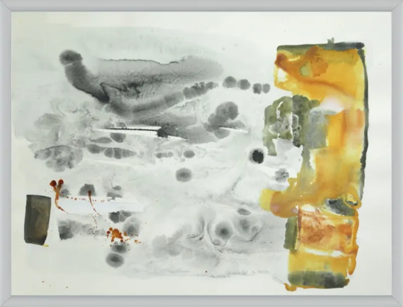 work on paper #24 by Emily Van Horn for Artfully Walls