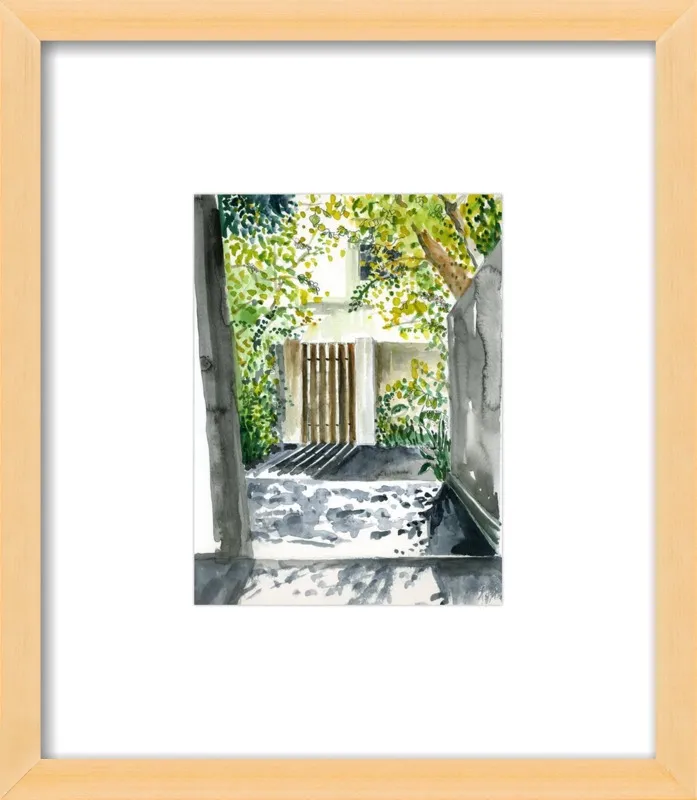 Garden Gate by Miri Eshet for Artfully Walls