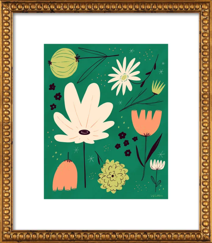 Spring Flowers by Erin Wallace for Artfully Walls