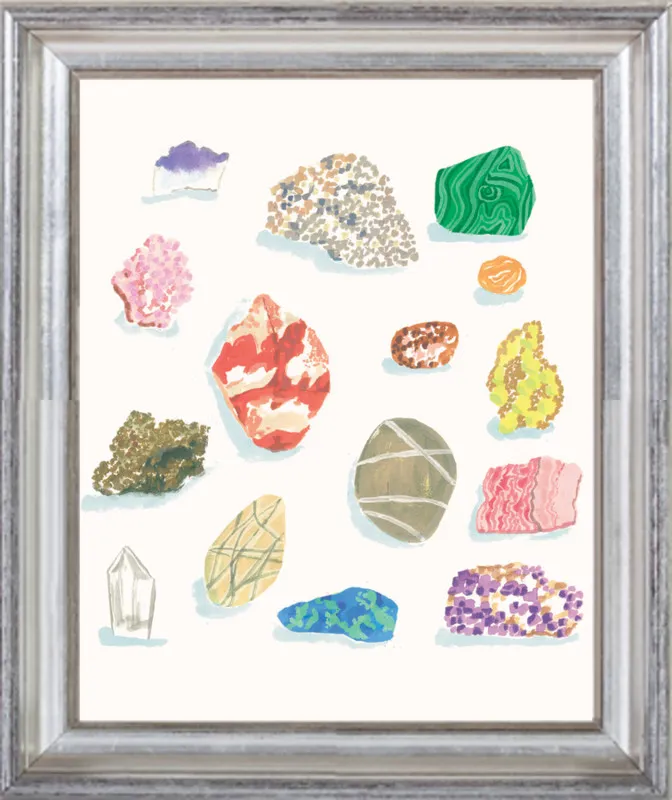 Gems by Danielle Kroll for Artfully Walls