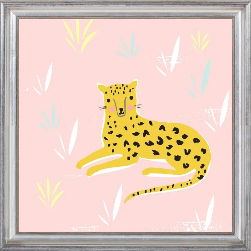 Little Amur Leopard by Lizzie Mackay for Artfully Walls
