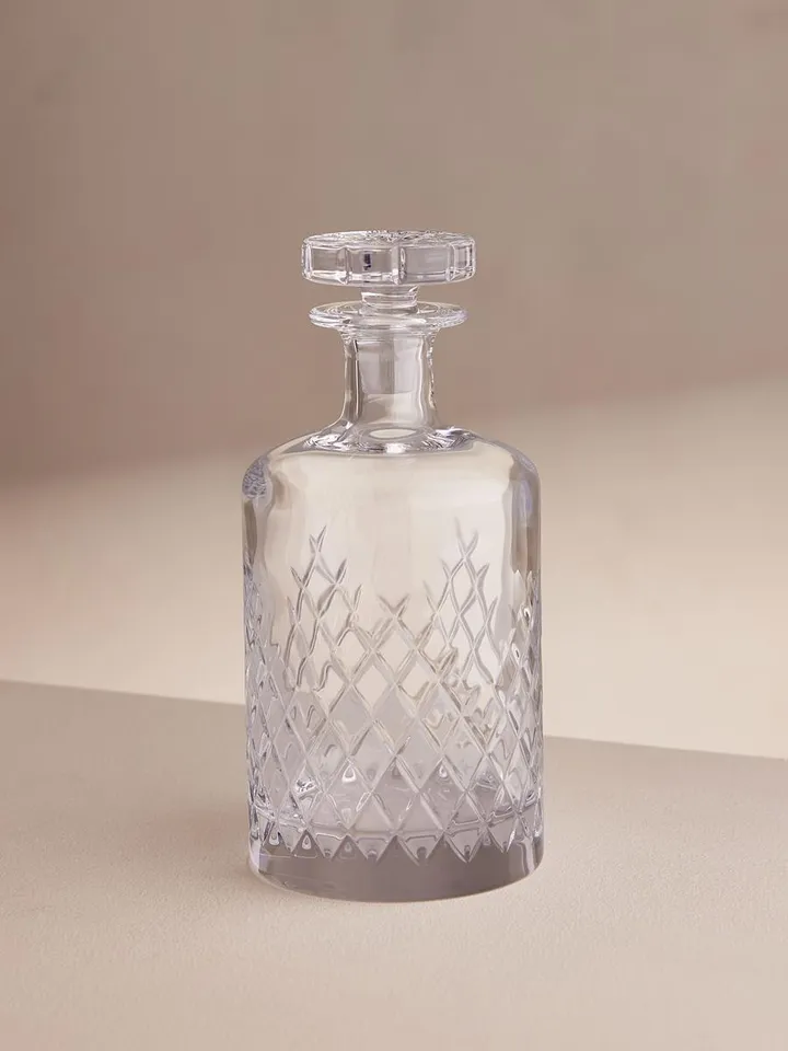 Barwell Cut Crystal Decanter, Large