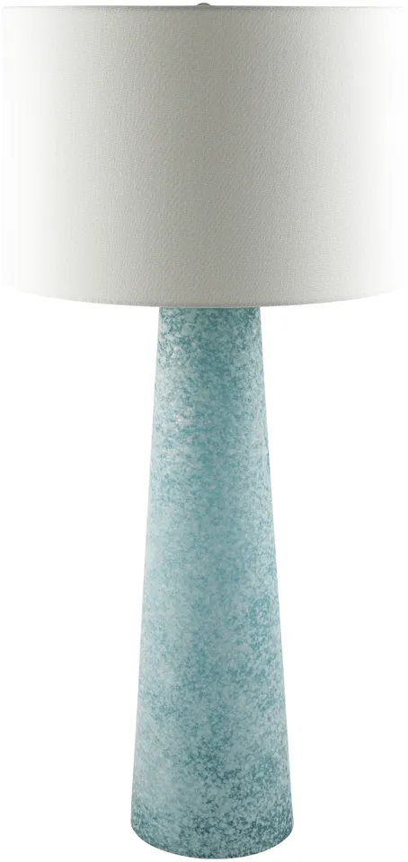 Isolde  Painted 39"H x 17"W x 17"D Accent Table Lamp