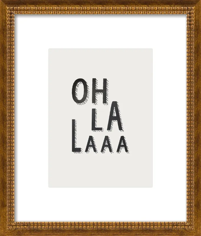 Oh la la by Lonneke de Roos - Kind of Style for Artfully Walls