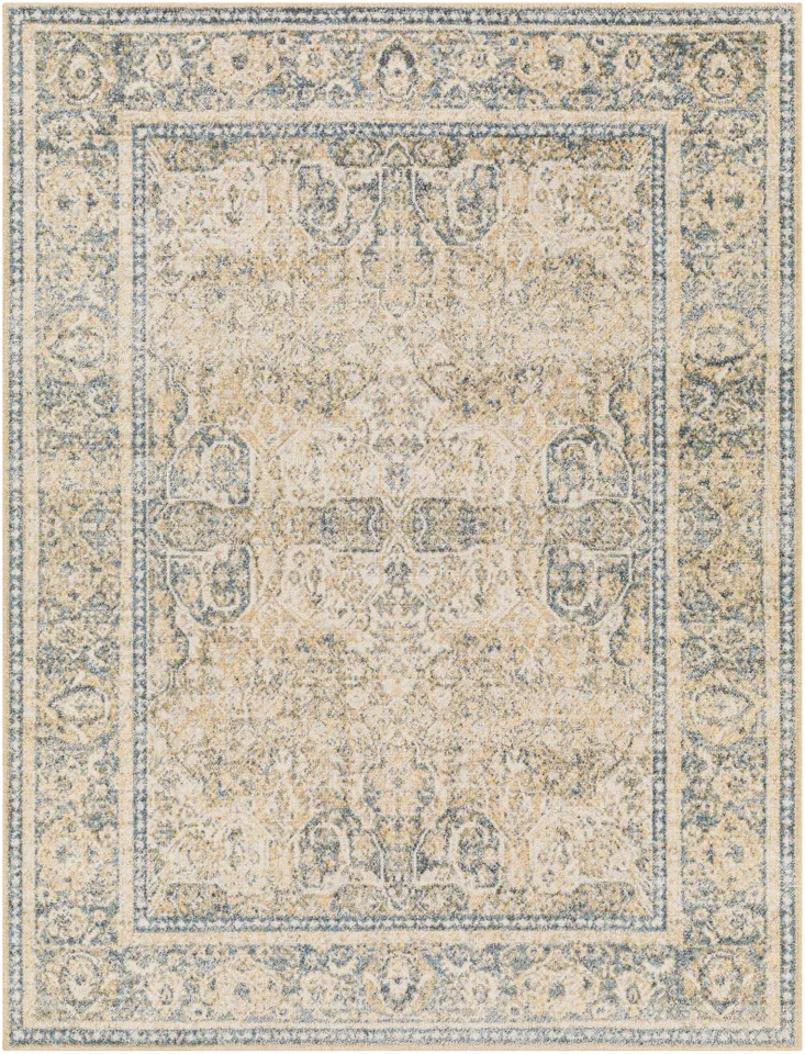Lillian Beige Indoor 2' x 2'11" Machine Woven Rug