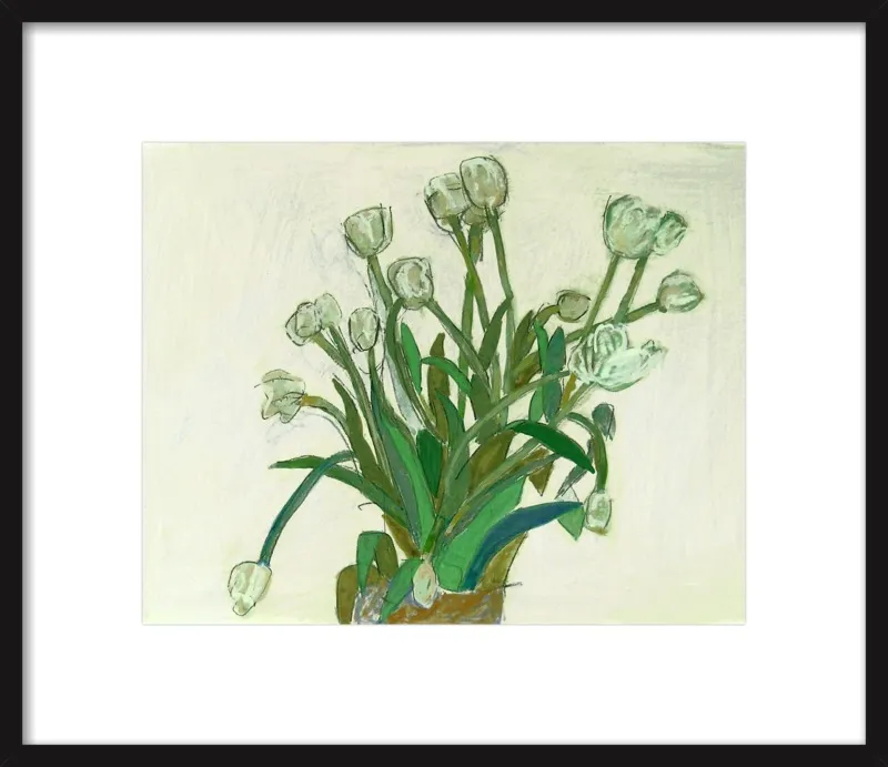 viridiflora tulip by Liz Innvar for Artfully Walls