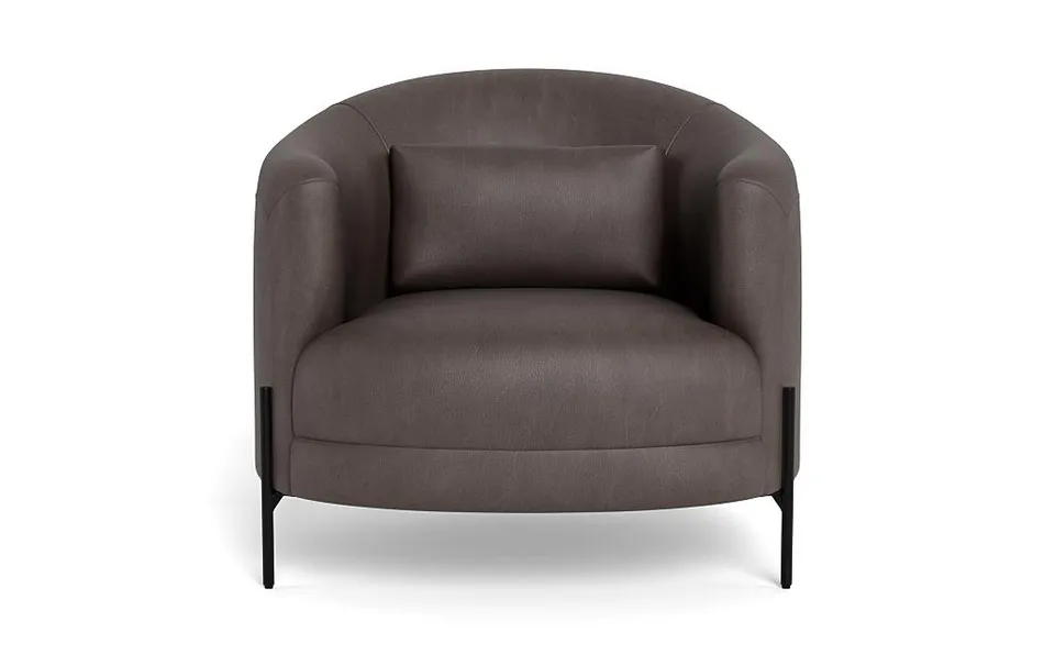 Fiona Leather Accent Chair